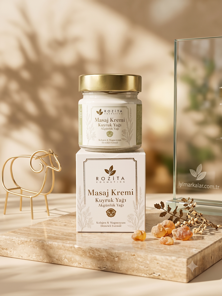 ROZİTA MASAJ KREMİ KUYRUK YAĞI & AKGÜNLÜK 200 ml