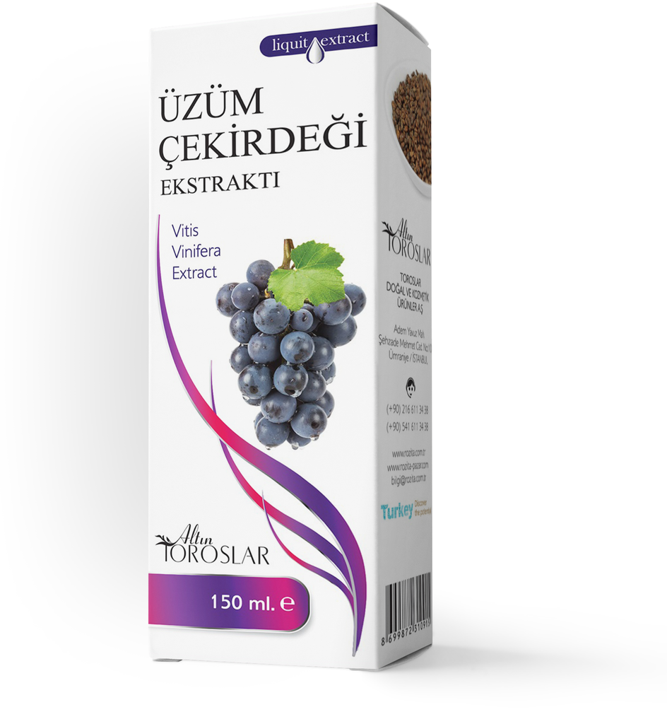 ALTIN TOROSLAR ÜZÜM ÇEKİRDEĞİ EKSTRAKTI 150 ML