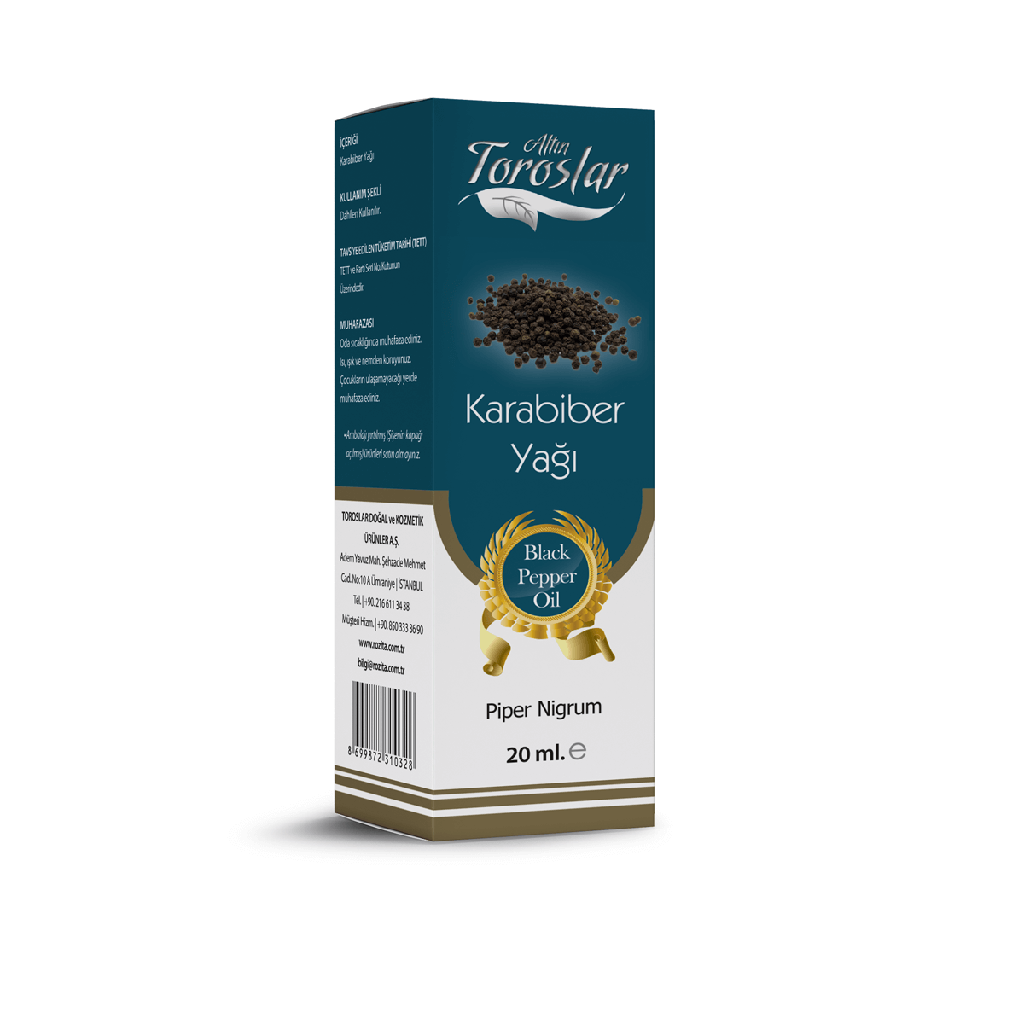 ALTIN TOROSLAR KARABİBER YAĞI 20 ML