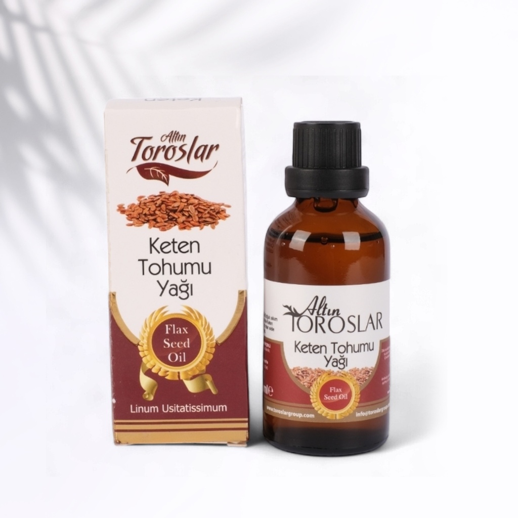 ALTIN TOROSLAR KETEN TOHUMU YAĞI 50 ML