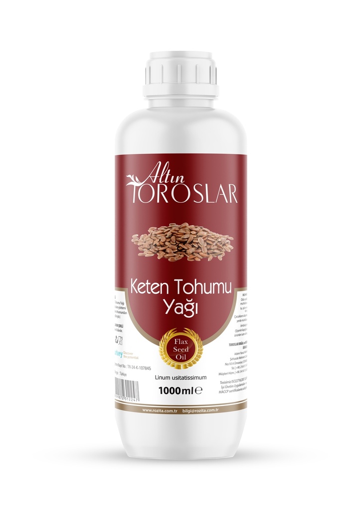KETEN TOHUMU YAĞI 1 LT