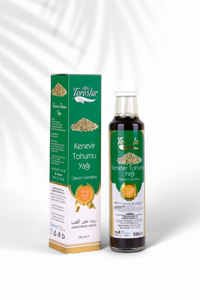 ALTIN TOROSLAR KENEVİR (KENDİR) YAĞI 250 ML 
