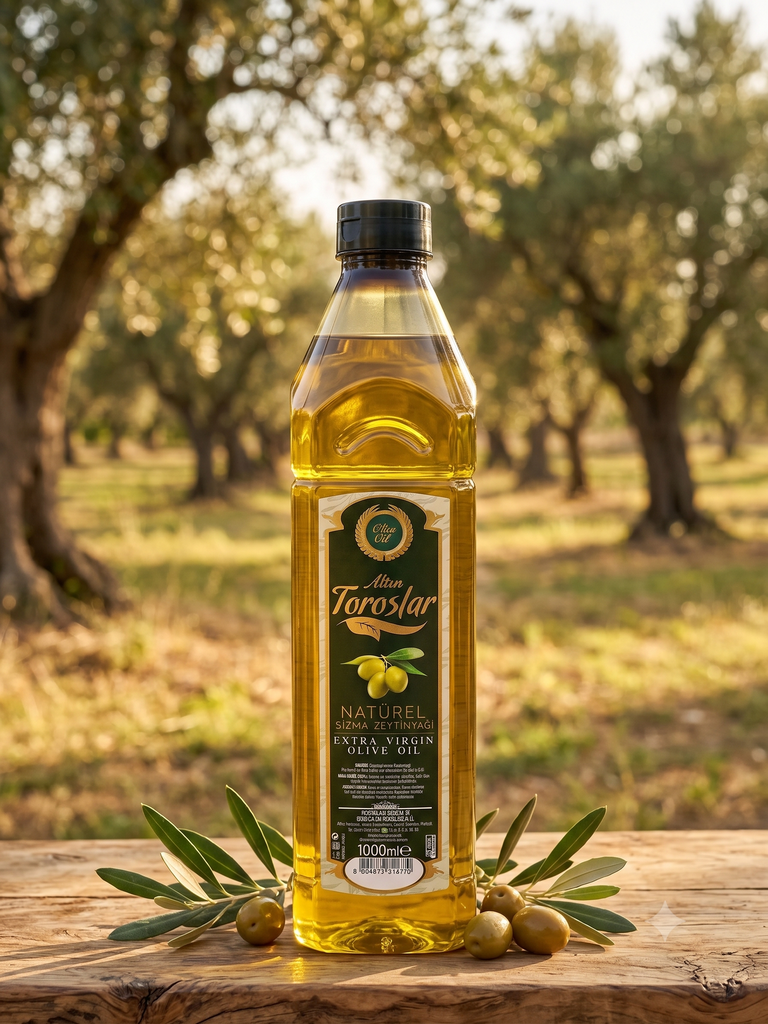 ALTIN TOROSLAR NATUREL SIZMA ZEYTİN YAĞI PET 1 L