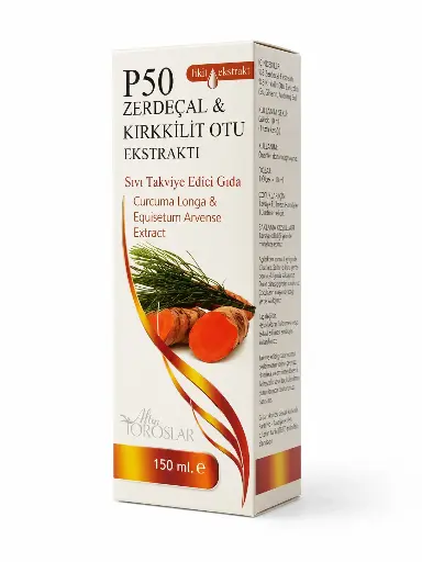 [X50] T. P50 KIRKKİLİT & ZERDEÇAL EKSTRAKTI 150 mL
