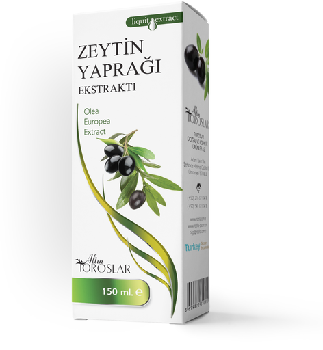 [XZY] ALTIN TOROSLAR ZEYTİN YAPRAĞI EKSTRAKTI 150 ML