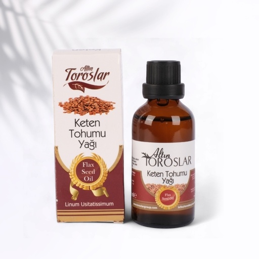 [5KT] ALTIN TOROSLAR KETEN TOHUMU YAĞI 50 ML