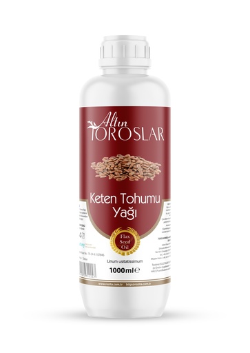 [L1KT] KETEN TOHUMU YAĞI 1 LT