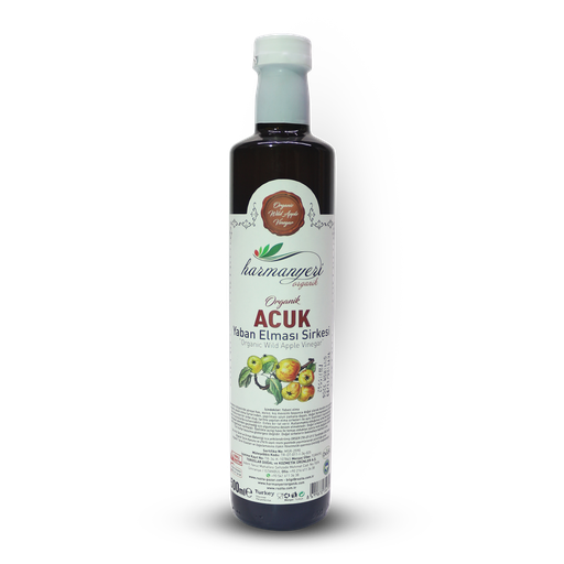 [OYB5] HARMANYERİ ORGANİK YABANİ ELMA SİRKESİ 500 ml